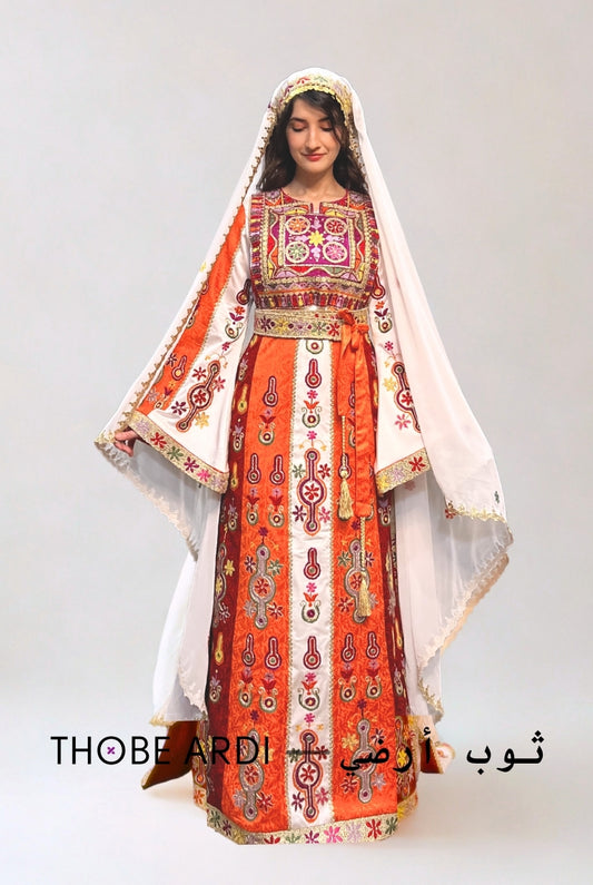 Jude Bridal Handmade Thobe (Customizable)