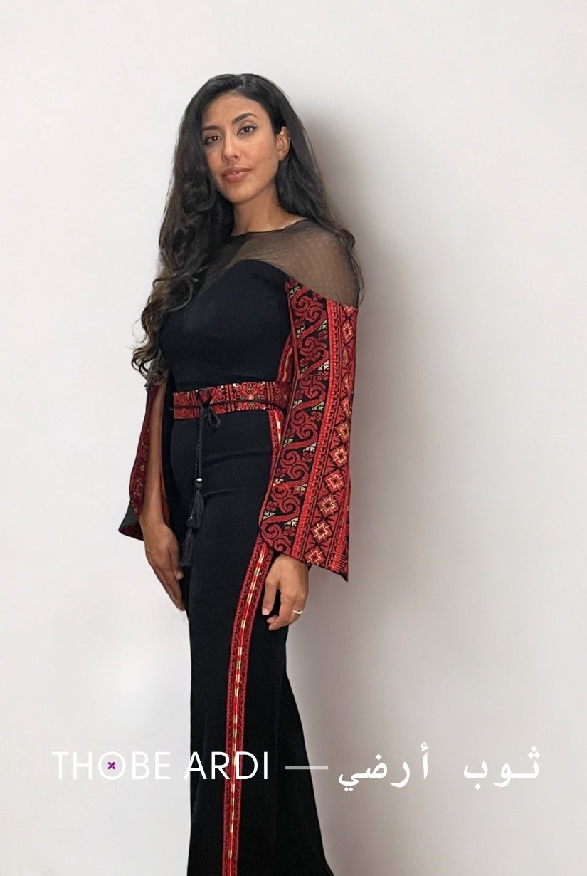 Tatreez Jumpsuit with a Twist