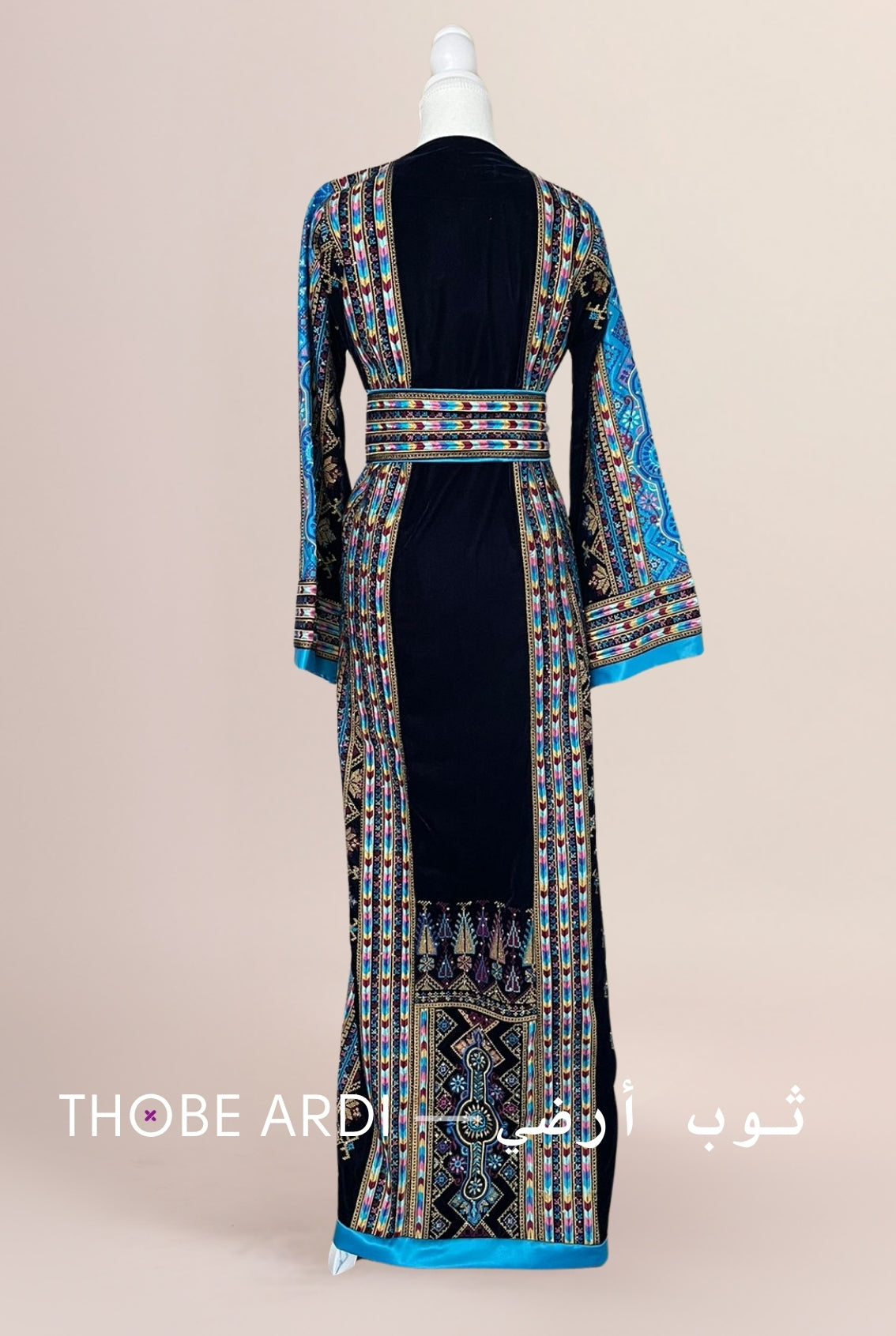 Royal Velvet Satin Thobe