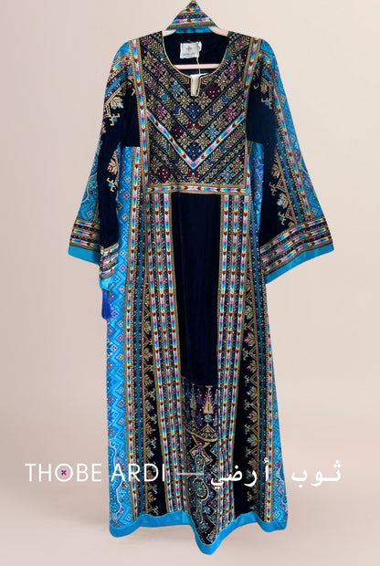 Royal Velvet Satin Thobe