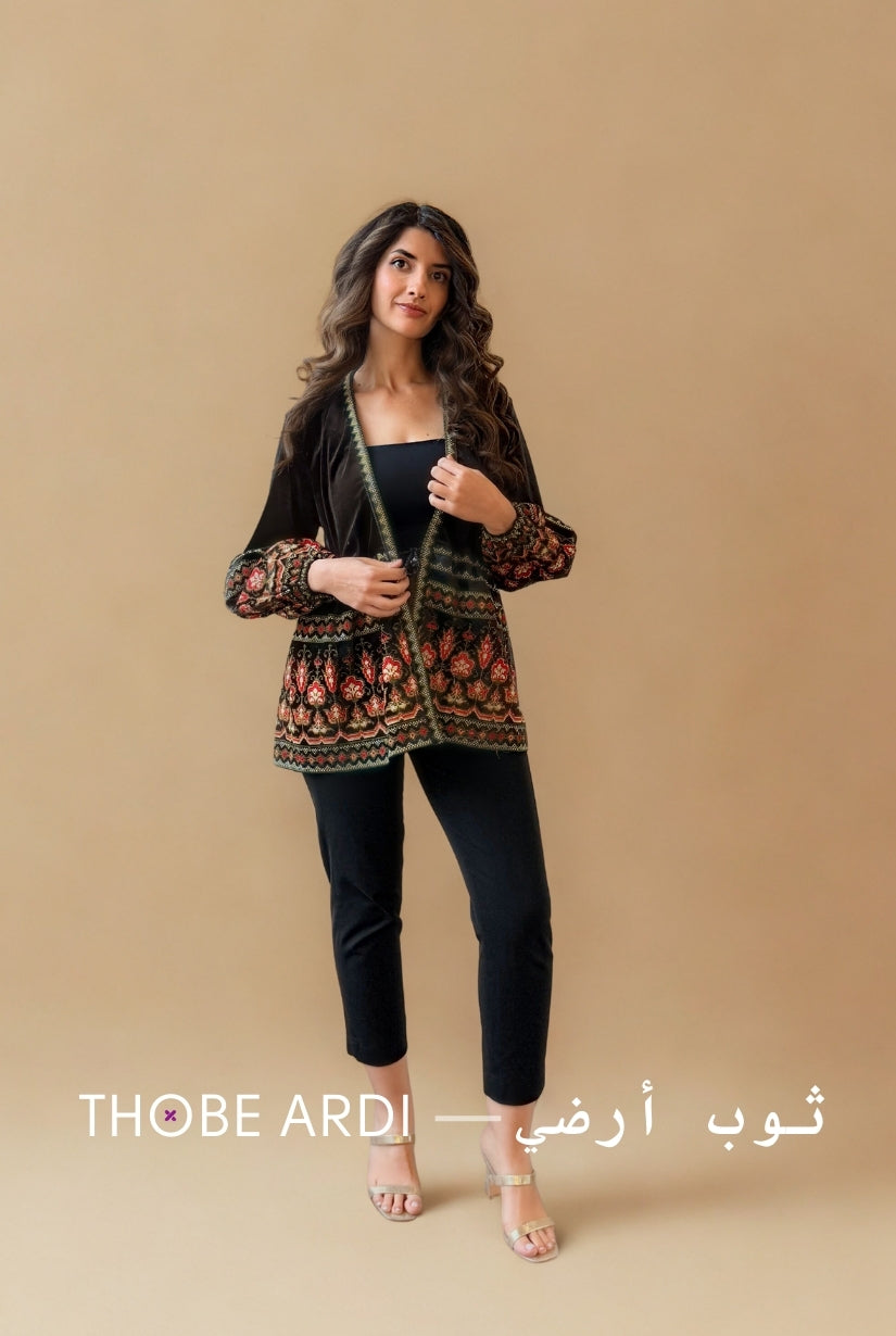Lubna Velvet Jacket