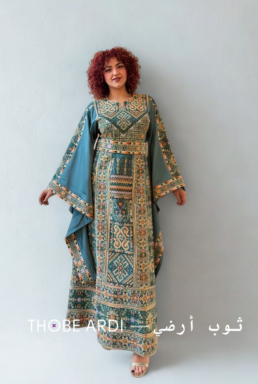 Najat Extra Wide Sleeve Thobe