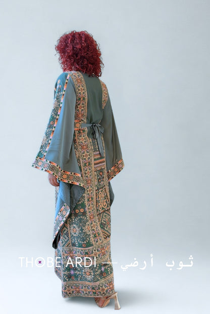 Najat Extra Wide Sleeve Thobe