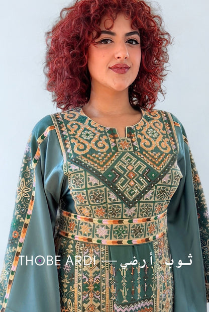 Najat Extra Wide Sleeve Thobe