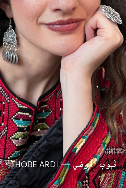 Pyramid Coined Earrings