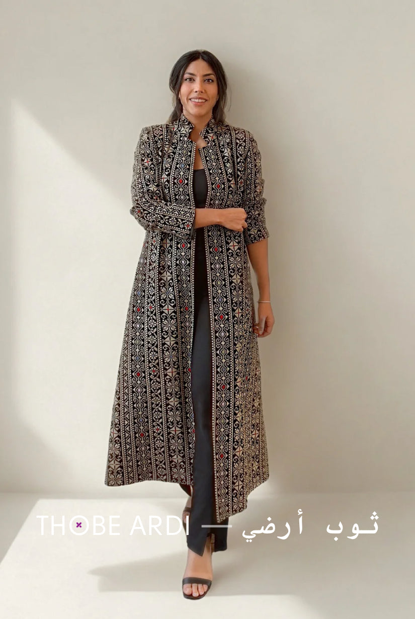 Oversized Tatreez Jacket