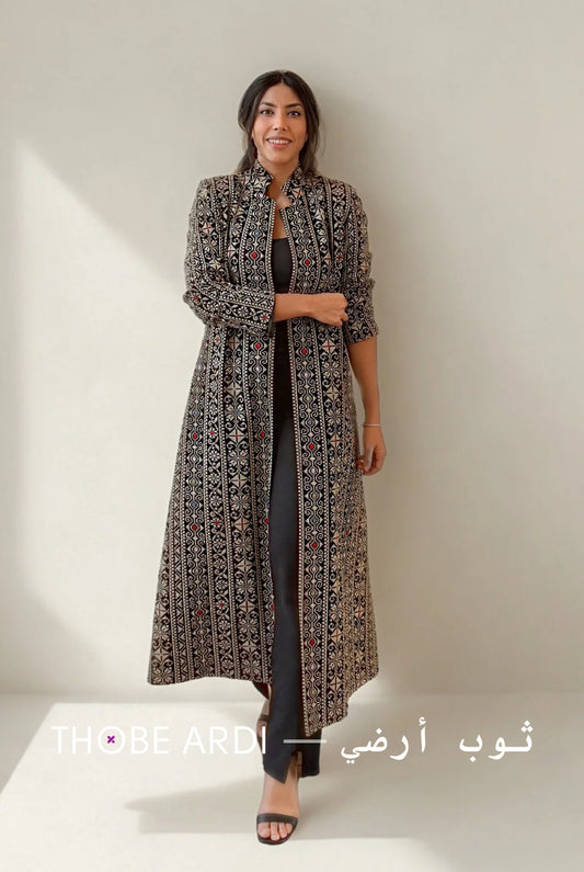 Oversized Tatreez Jacket