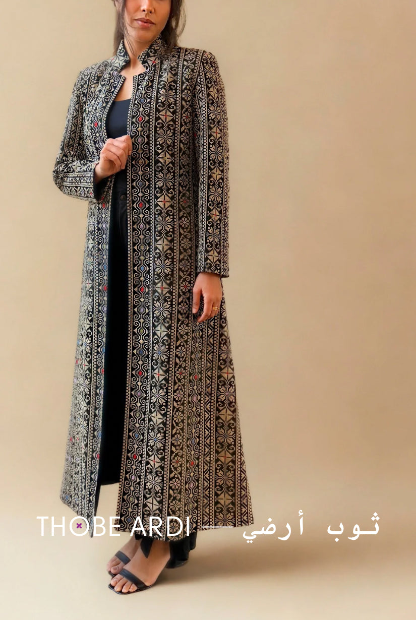 Oversized Tatreez Jacket