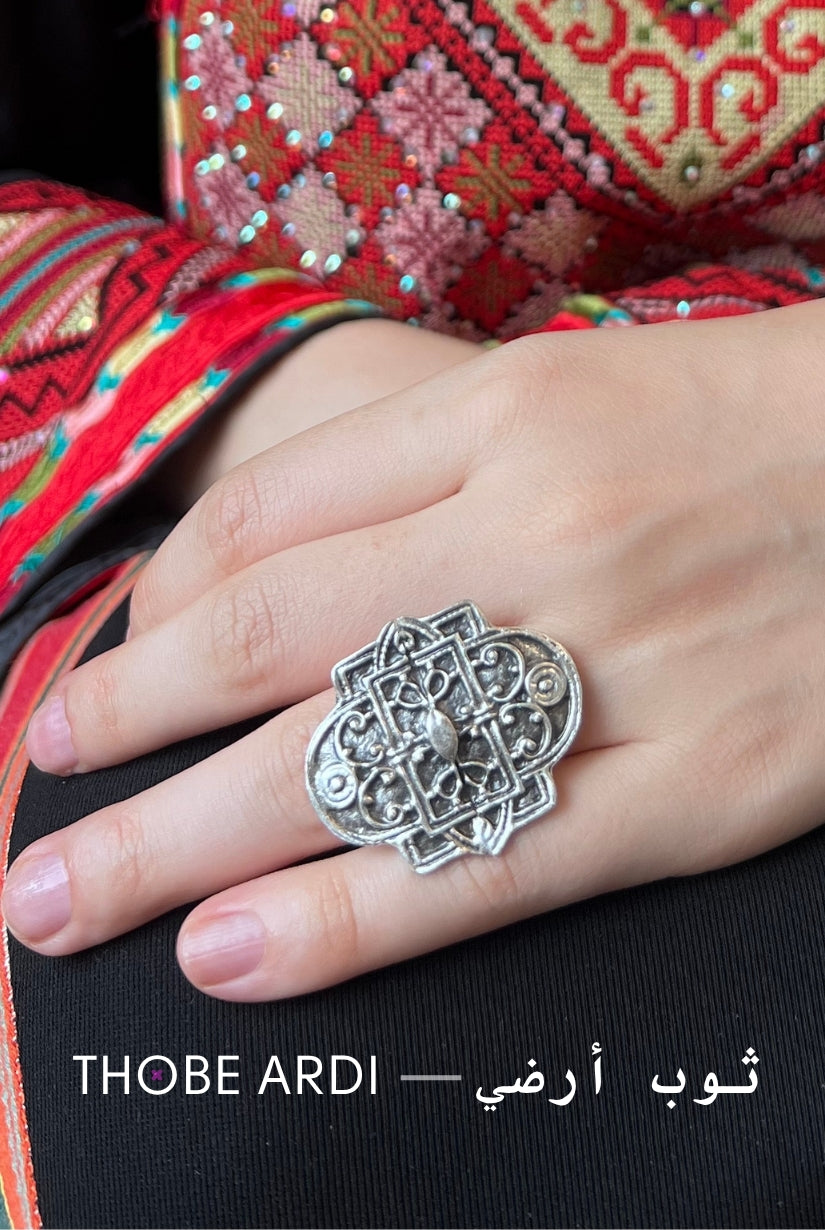 Pyramid Earring & Ring Set