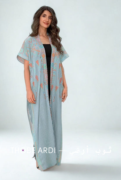Multicolored Tatreez Bisht