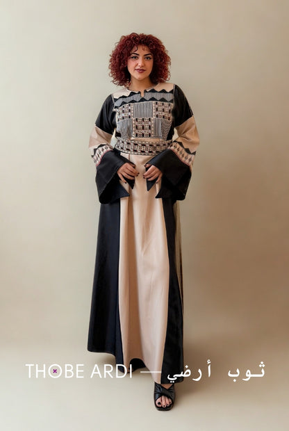 Nisreen Black Bedouin Thobe