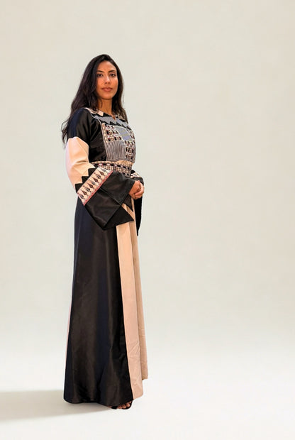 Nisreen Black Bedouin Thobe