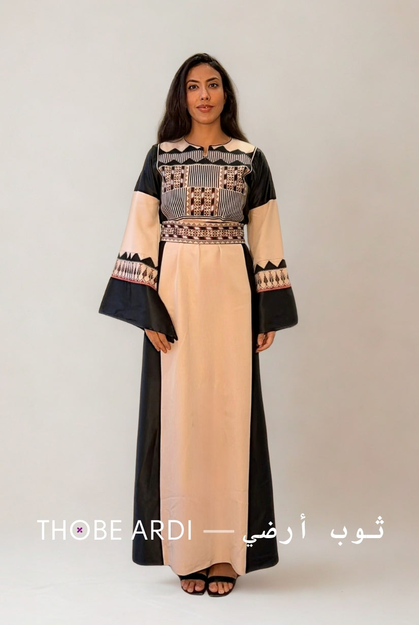 Nisreen Black Bedouin Thobe