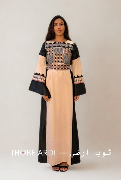 Nisreen Black Bedouin Thobe