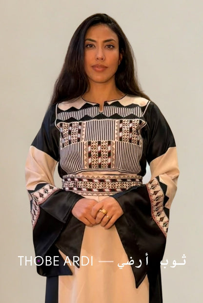 Nisreen Black Bedouin Thobe