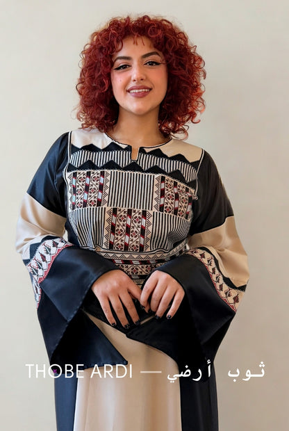 Nisreen Black Bedouin Thobe