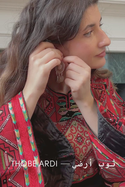 Sahars Coined Earrings