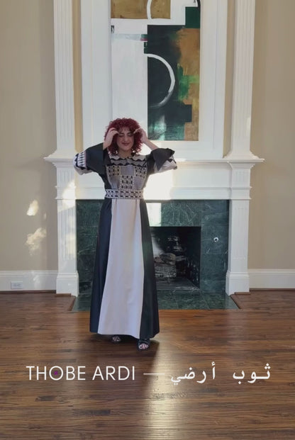 Nisreen Black Bedouin Thobe