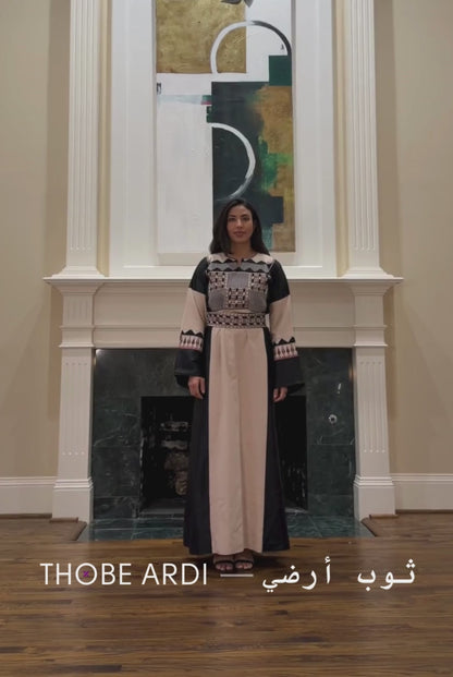 Nisreen Black Bedouin Thobe